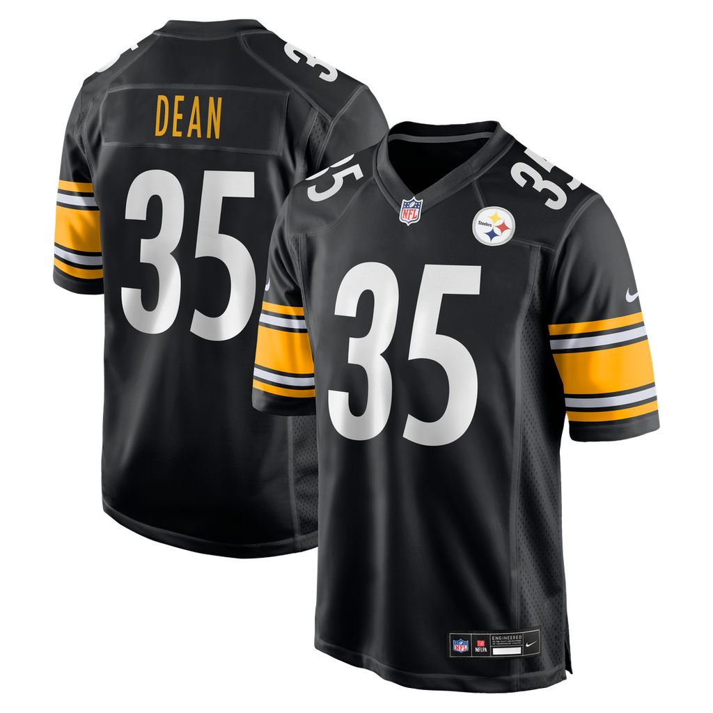 Jamel Dean Pittsburgh Steelers Black Team Game Jersey