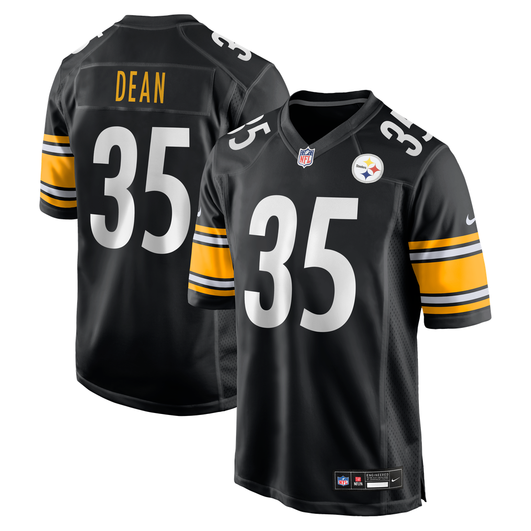 Jamel Dean Pittsburgh Steelers Black Team Game Jersey