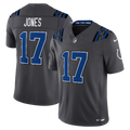 Daniel Jones Indianapolis Colts Anthracite 2026 Rivalries Collection Stitched Limited Jersey