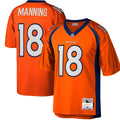 Peyton Manning Denver Broncos Orange Big & Tall 2015 Retired Player Replica Jersey