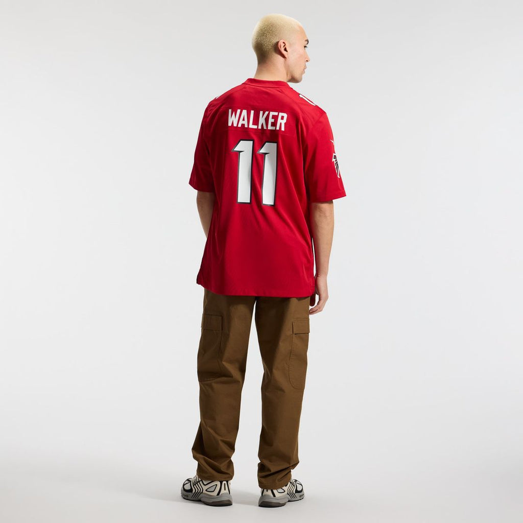 Jalon Walker Atlanta Falcons White Game Jersey