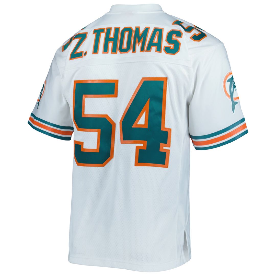 Zach Thomas Miami Dolphins White Legacy Replica Jersey