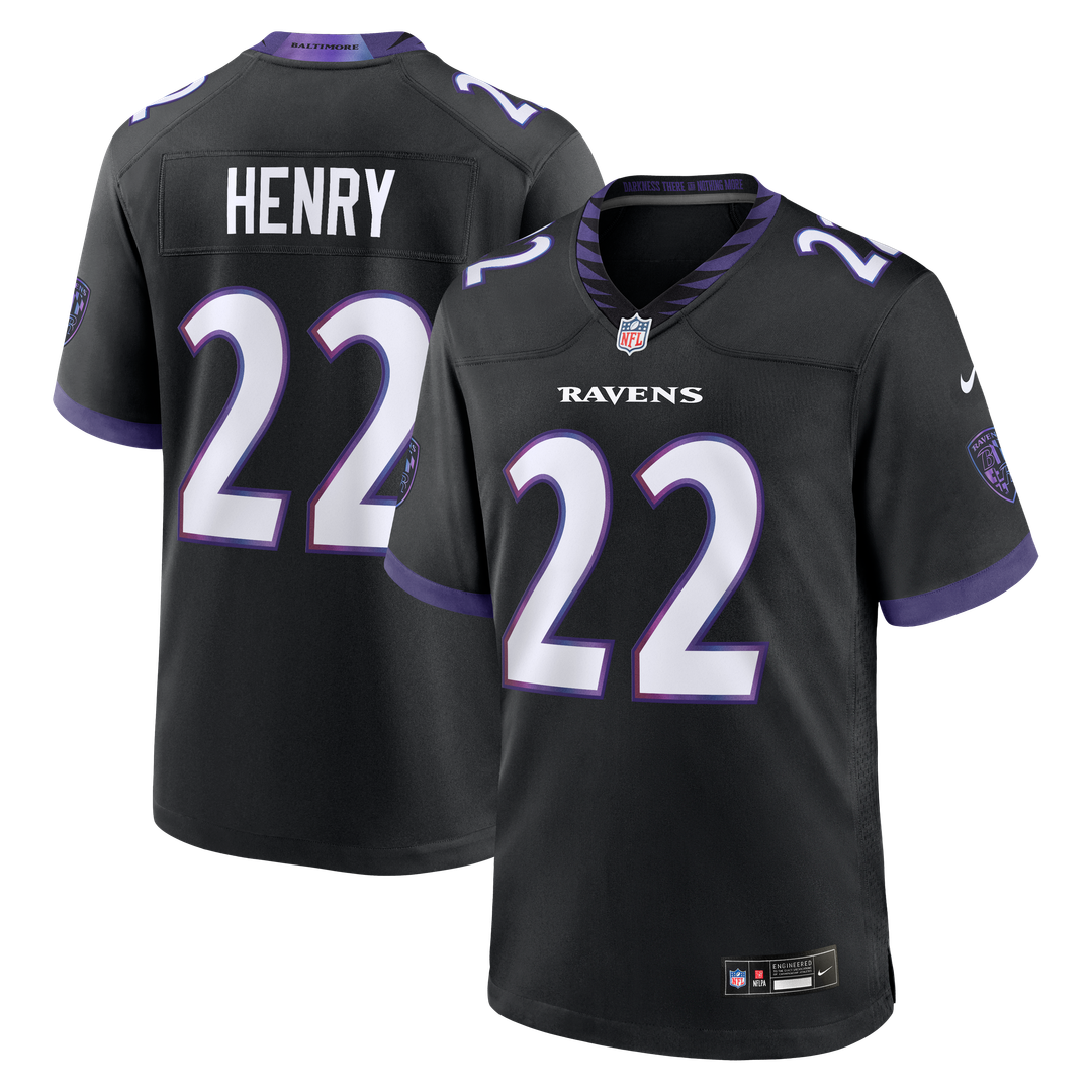 Derrick Henry Baltimore Ravens Purple Alternate Game Jersey