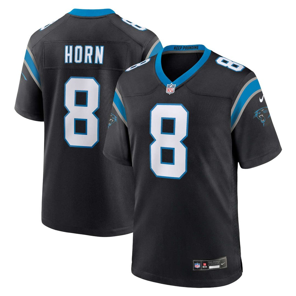 Jaycee Horn Carolina Panthers Black Game Jersey