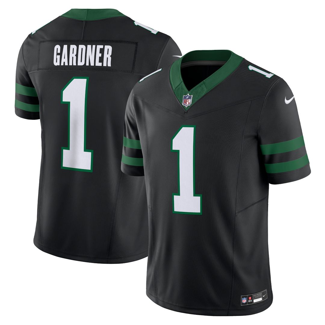 Ahmad Sauce Gardner New York Jets Legacy White Vapor F.U.S.E. Limited Jersey