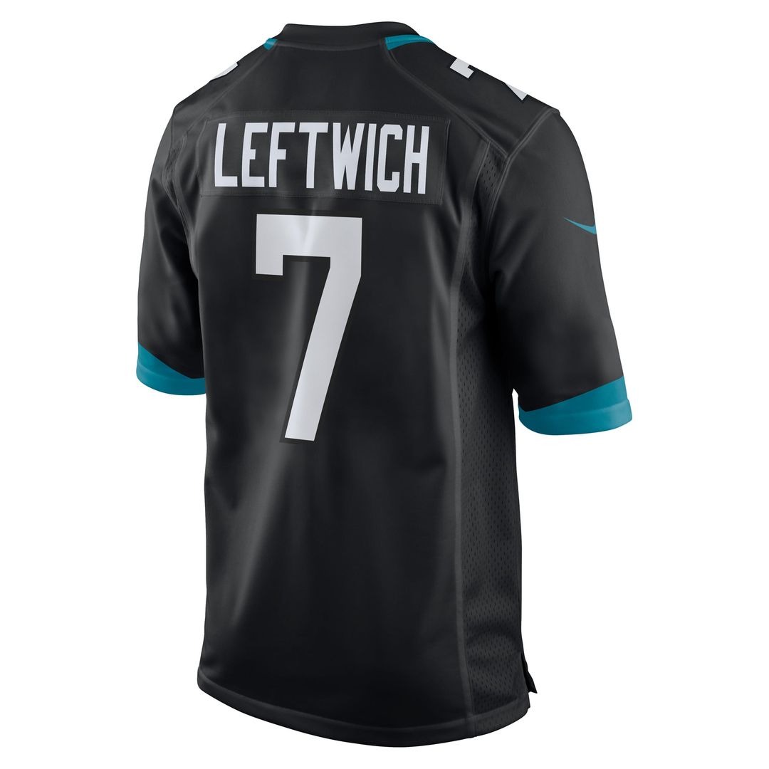 Byron Leftwich Jacksonville Jaguars Teal Retired Player Game Jersey