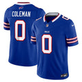 Keon Coleman Buffalo Bills Royal Team Vapor F.U.S.E. Stitched Limited Jersey