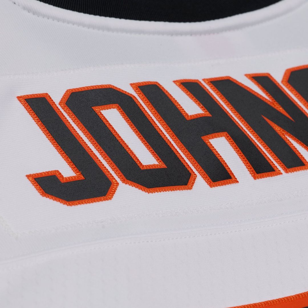 Chad Johnson Cincinnati Bengals White 2001 Legacy Replica Player Jersey
