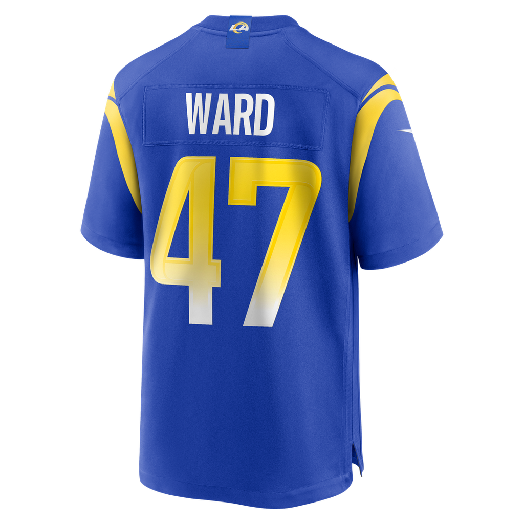 Alex Ward Los Angeles Rams Royal Home Game Jersey