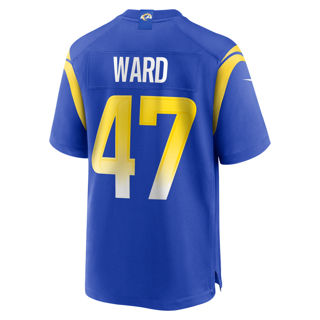 Alex Ward Los Angeles Rams Royal Home Game Jersey