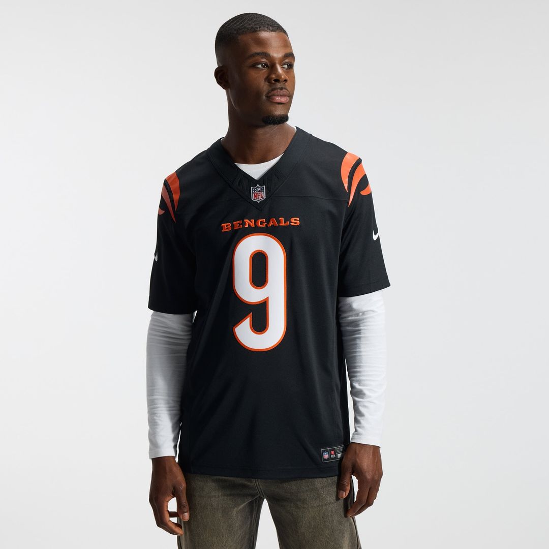 Joe Burrow Cincinnati Bengals Black Team Vapor F.U.S.E. Stitched Limited Jersey