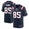 Hunter Henry New England Patriots Navy Team Game Jersey