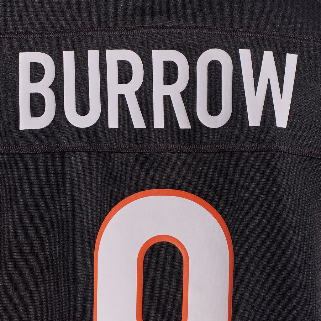 Joe Burrow Cincinnati Bengals Black Player Game Jersey