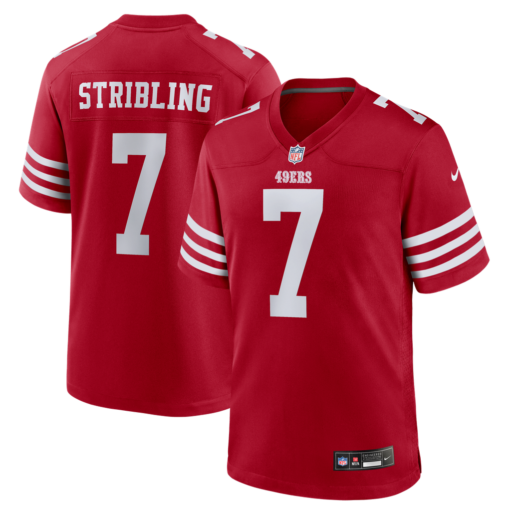 De'Zhaun Stribling San Francisco 49ers Scarlet Game Jersey