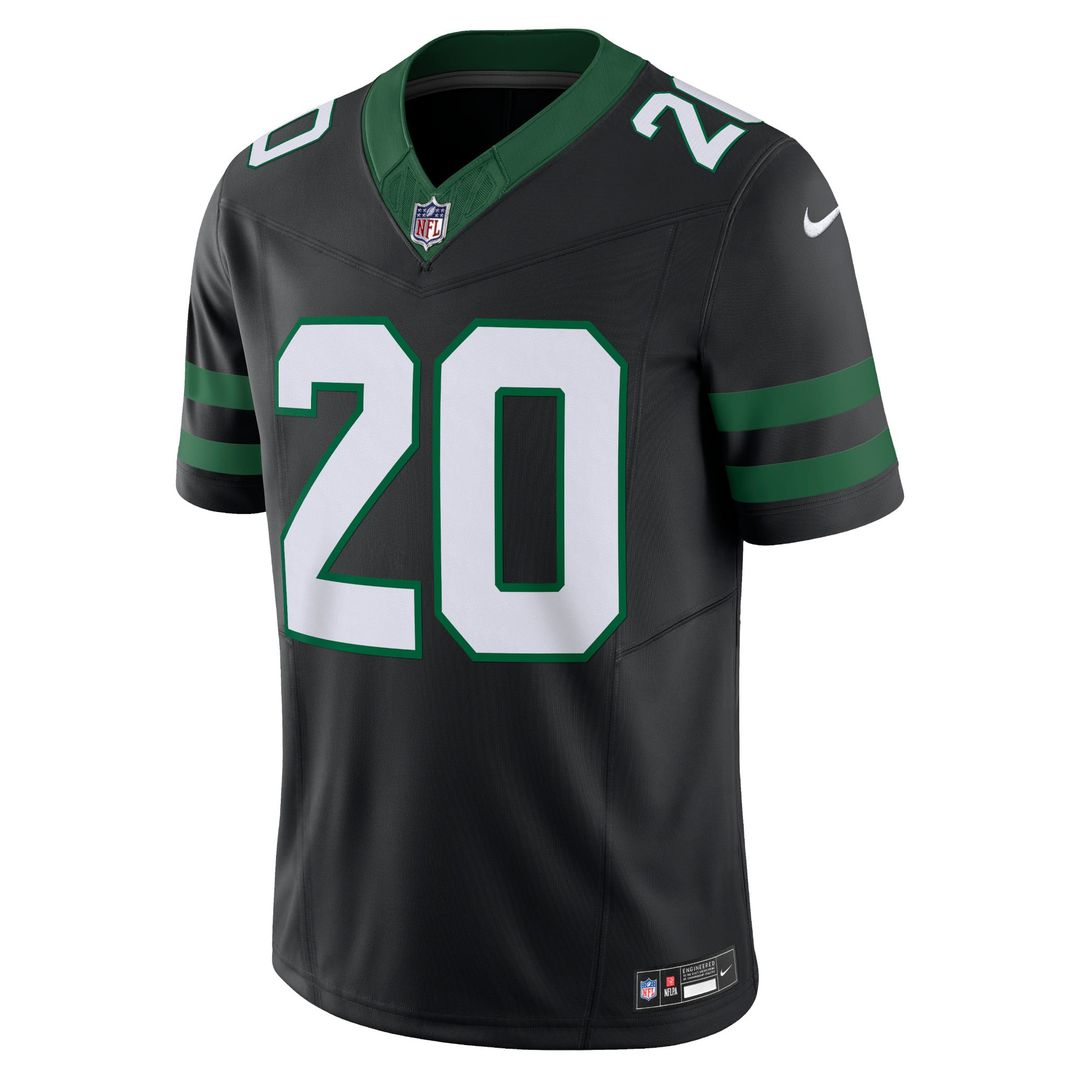 Breece Hall New York Jets Legacy Black Alternate Vapor F.U.S.E. Limited Jersey