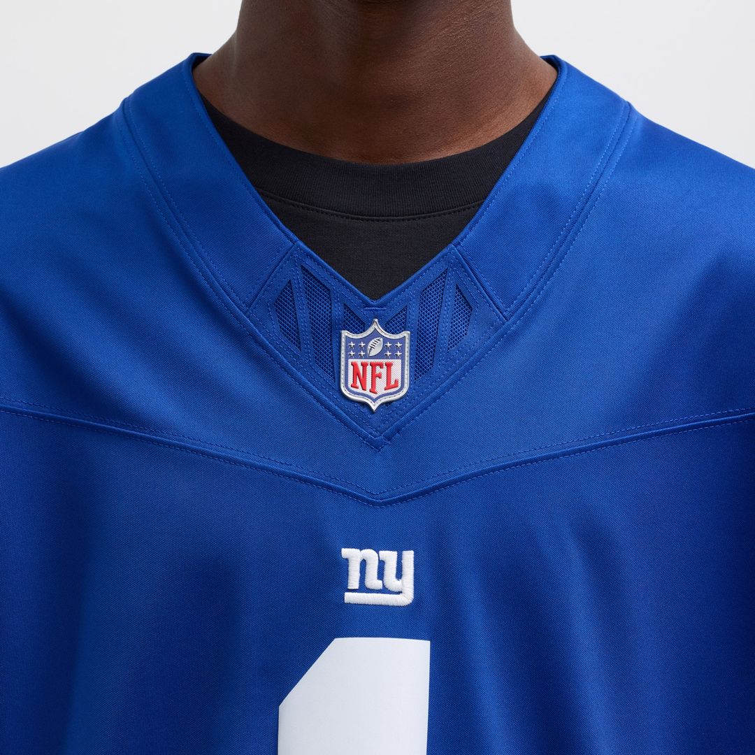 Malik Nabers New York Giants Royal Vapor F.U.S.E. Limited Jersey