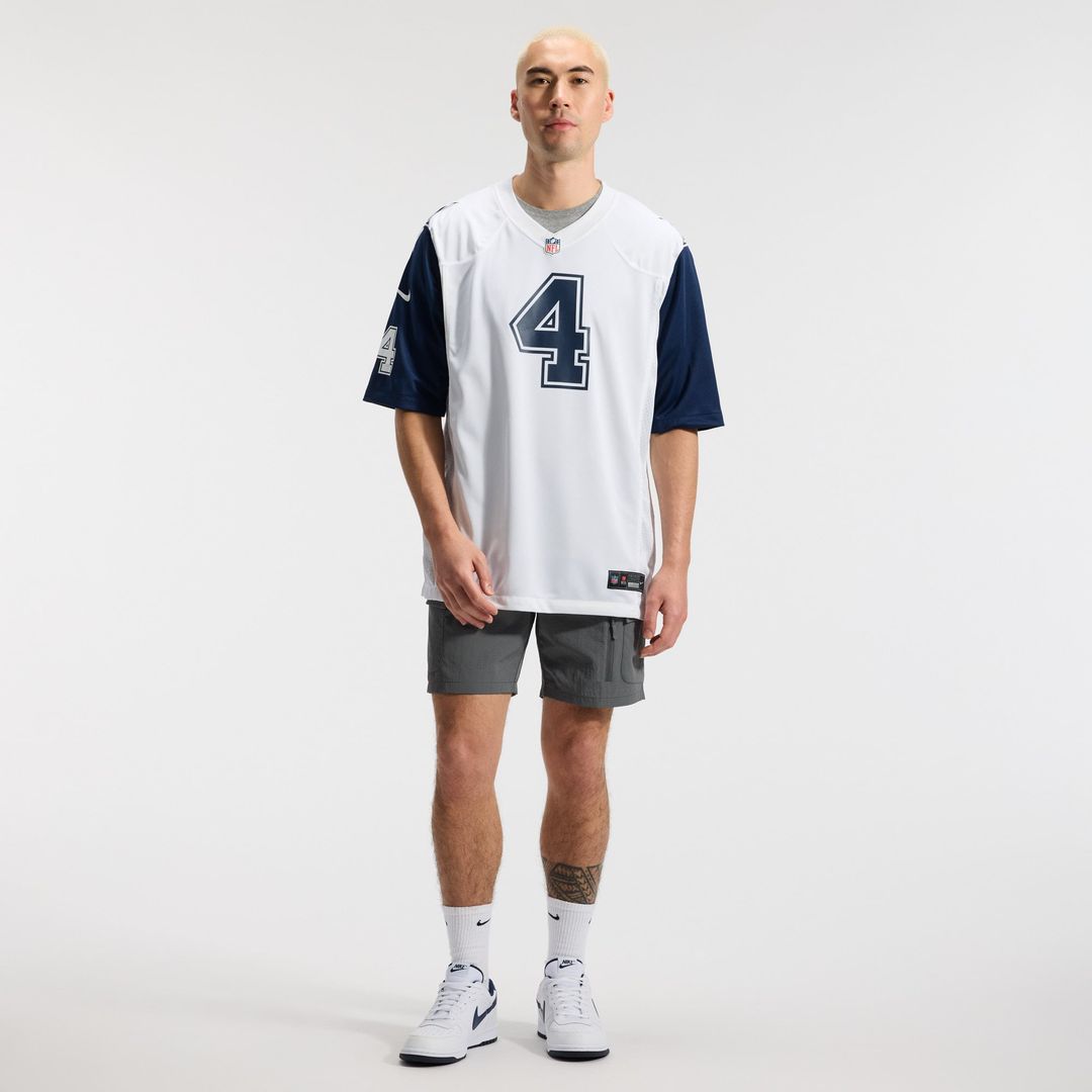 Dak Prescott Dallas Cowboys White Alternate Game Team Jersey