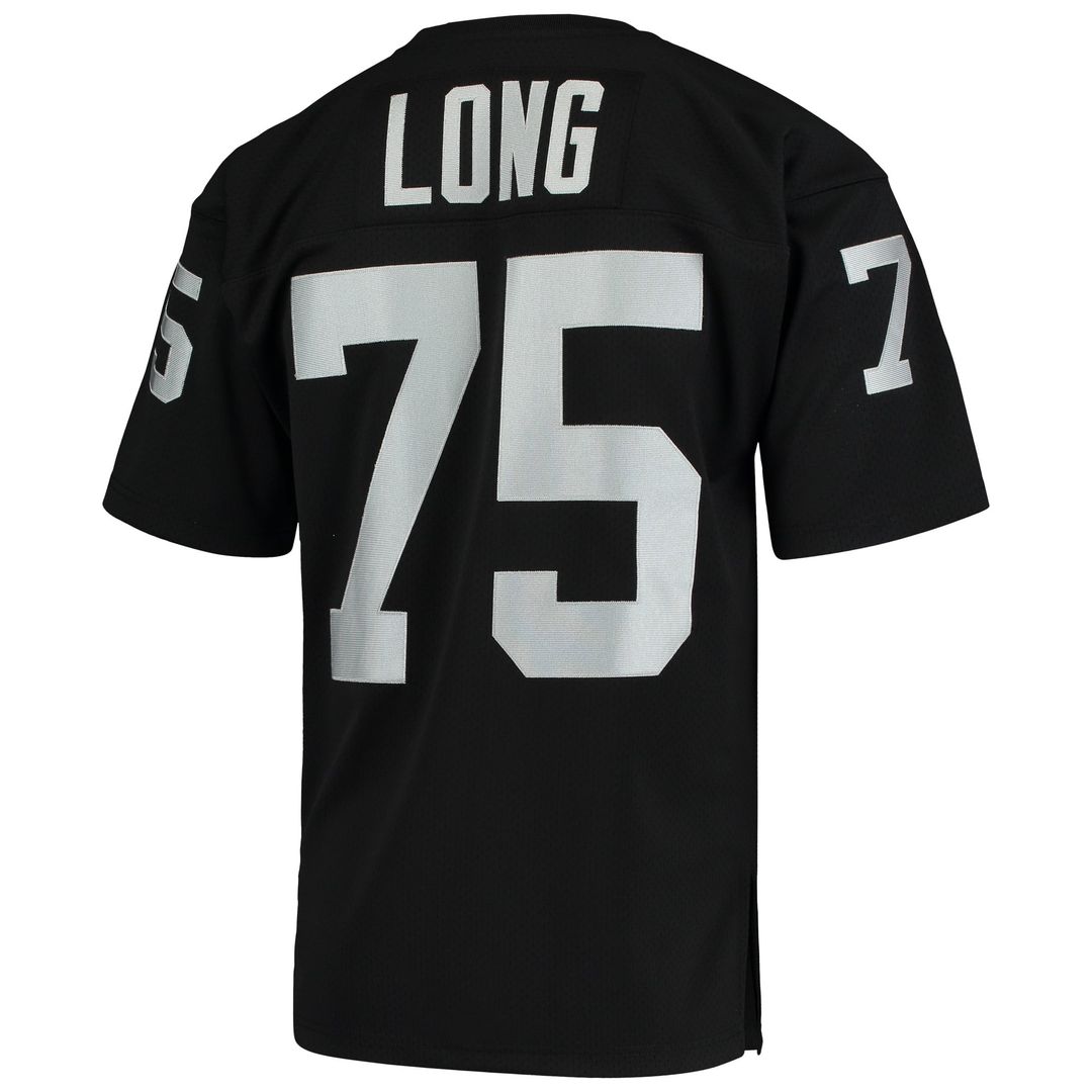 Howie Long Las Vegas Raiders 1983 Black Authentic Throwback Retired Player Jersey
