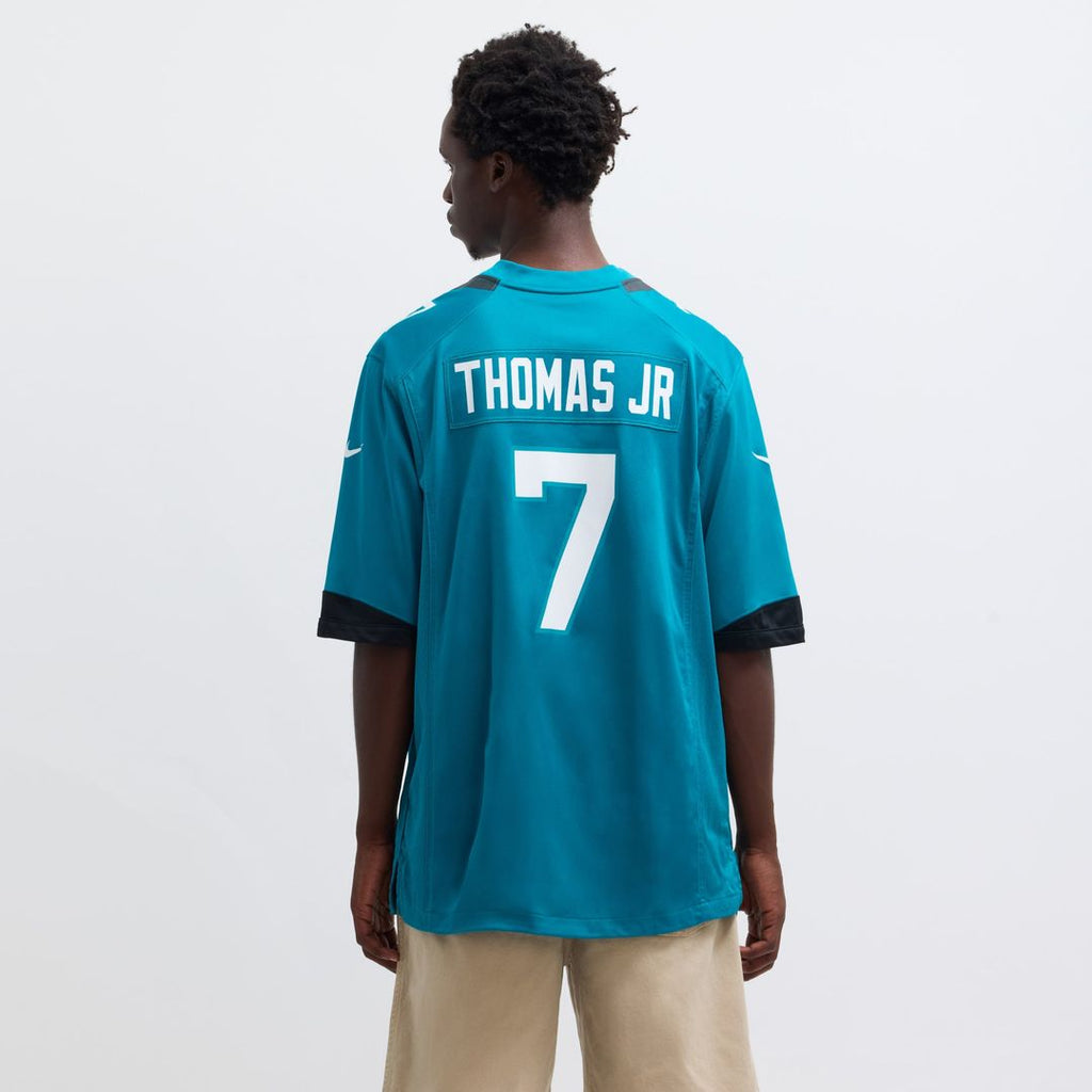 Brian Thomas Jr Jacksonville Jaguars Teal Player Game Jersey