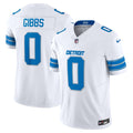 Jahmyr Gibbs Detroit Lions White Vapor F.U.S.E. Limited Jersey