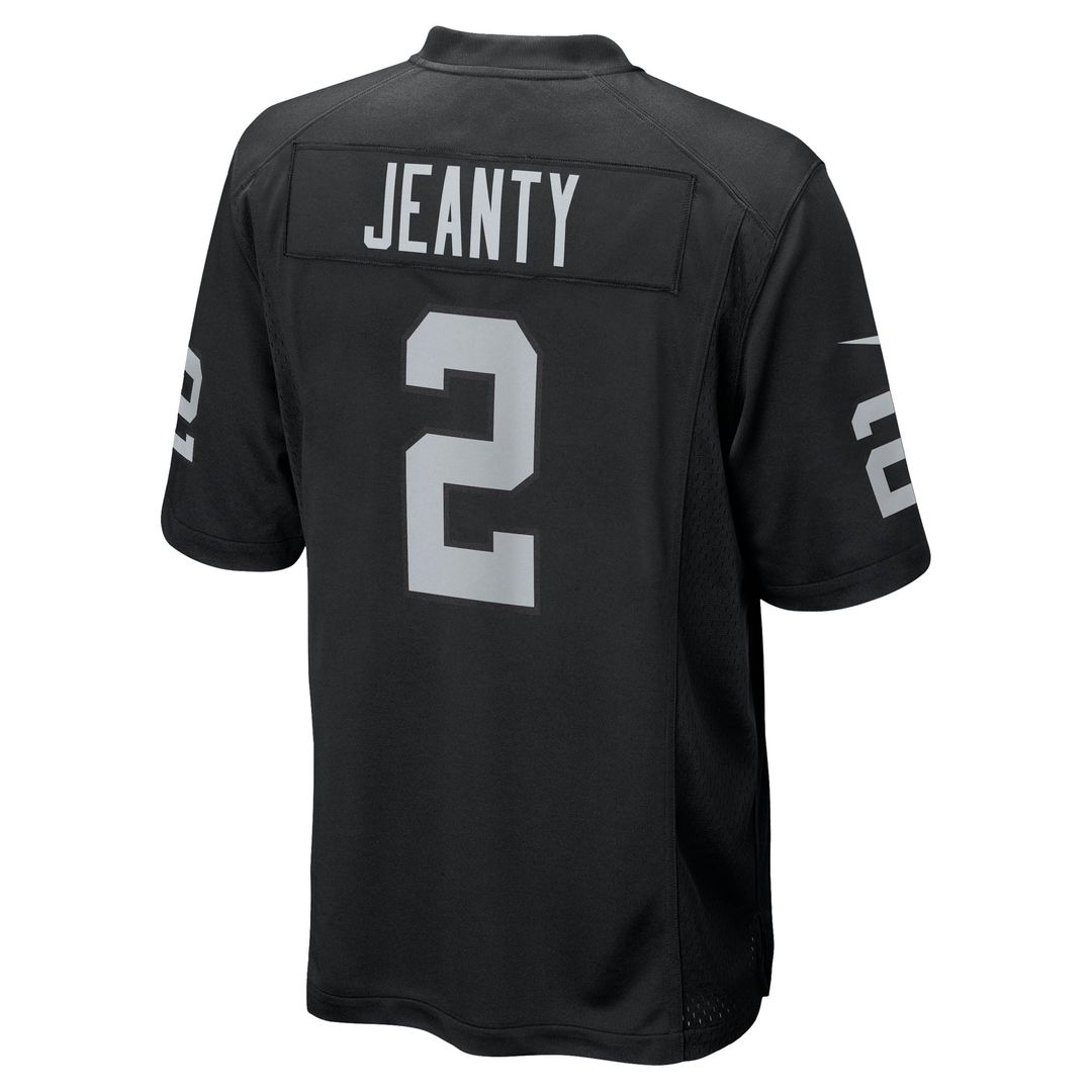 Ashton Jeanty Las Vegas Raiders White Game Jersey