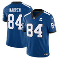 Tyler Warren Indianapolis Colts Royal Alternate Indiana Nights Vapor F.U.S.E. Stitched Limited Jersey