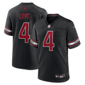 Jeremiyah Love Arizona Cardinals Black Alternate Game Player Jersey
