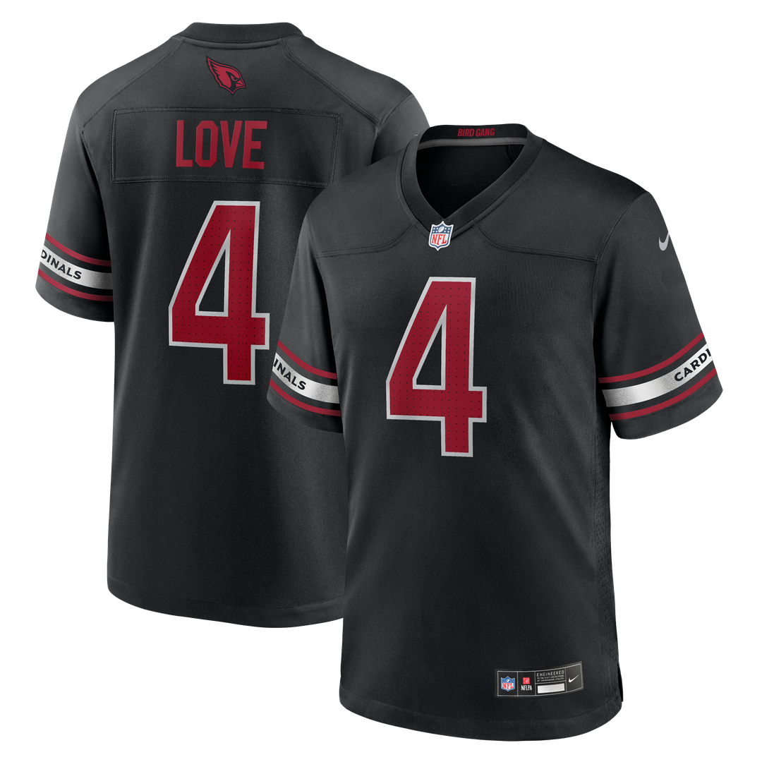 Jeremiyah Love Arizona Cardinals Cardinal Team Game Jersey