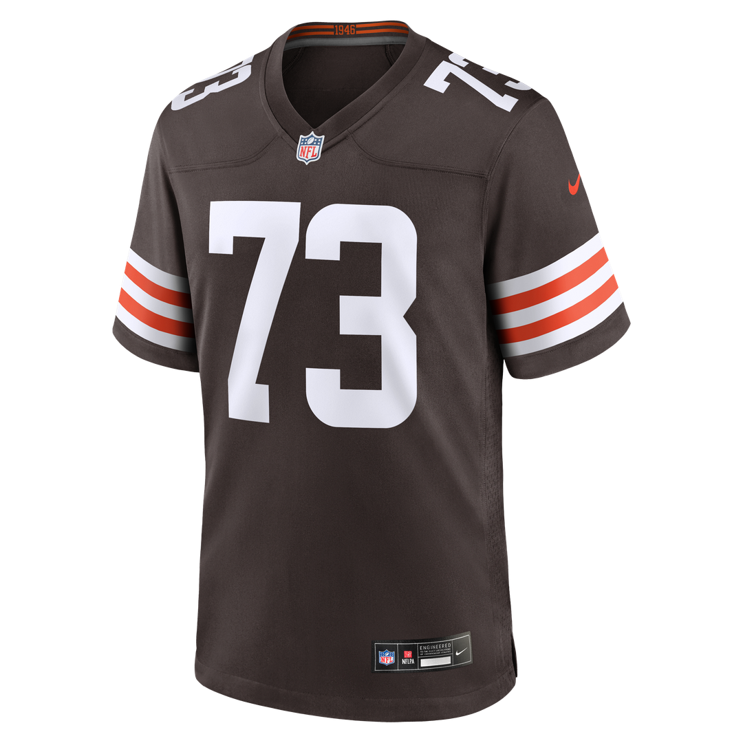 Joe Thomas Cleveland Browns Brown Retired Game Player Jersey