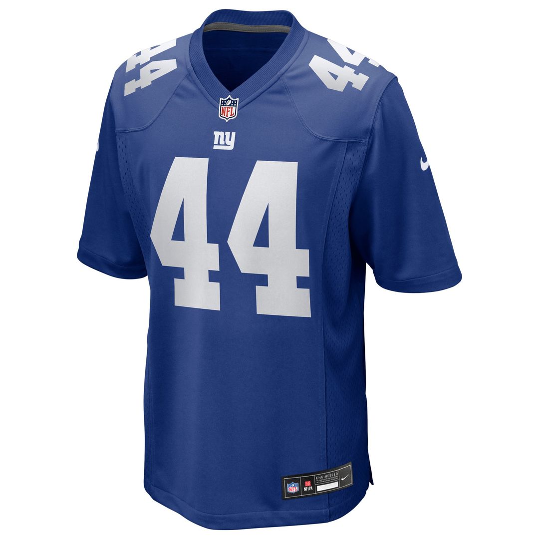 Cam Skattebo New York Giants Royal Game Jersey