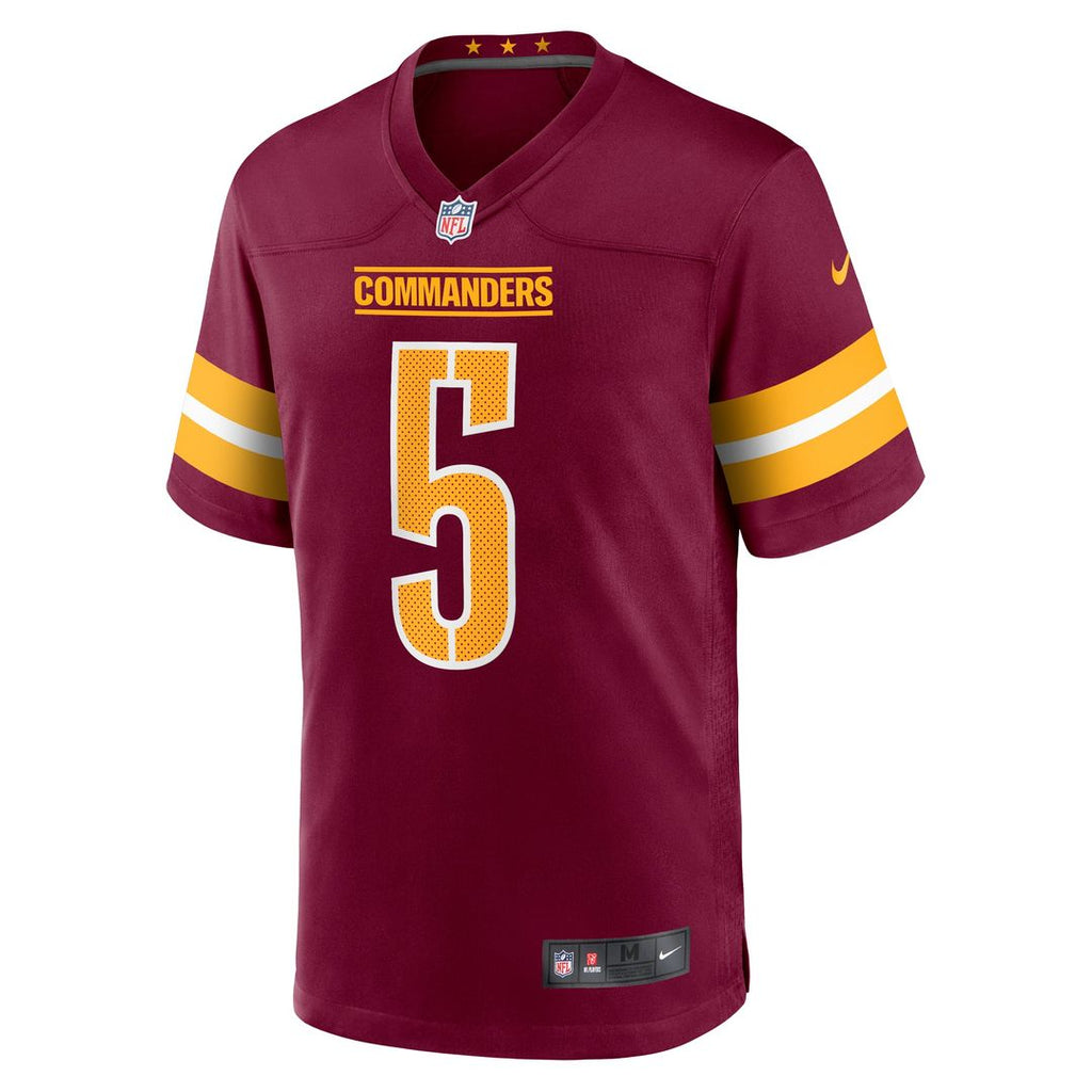Jayden Daniels Washington Commanders Burgundy Player Game Jersey