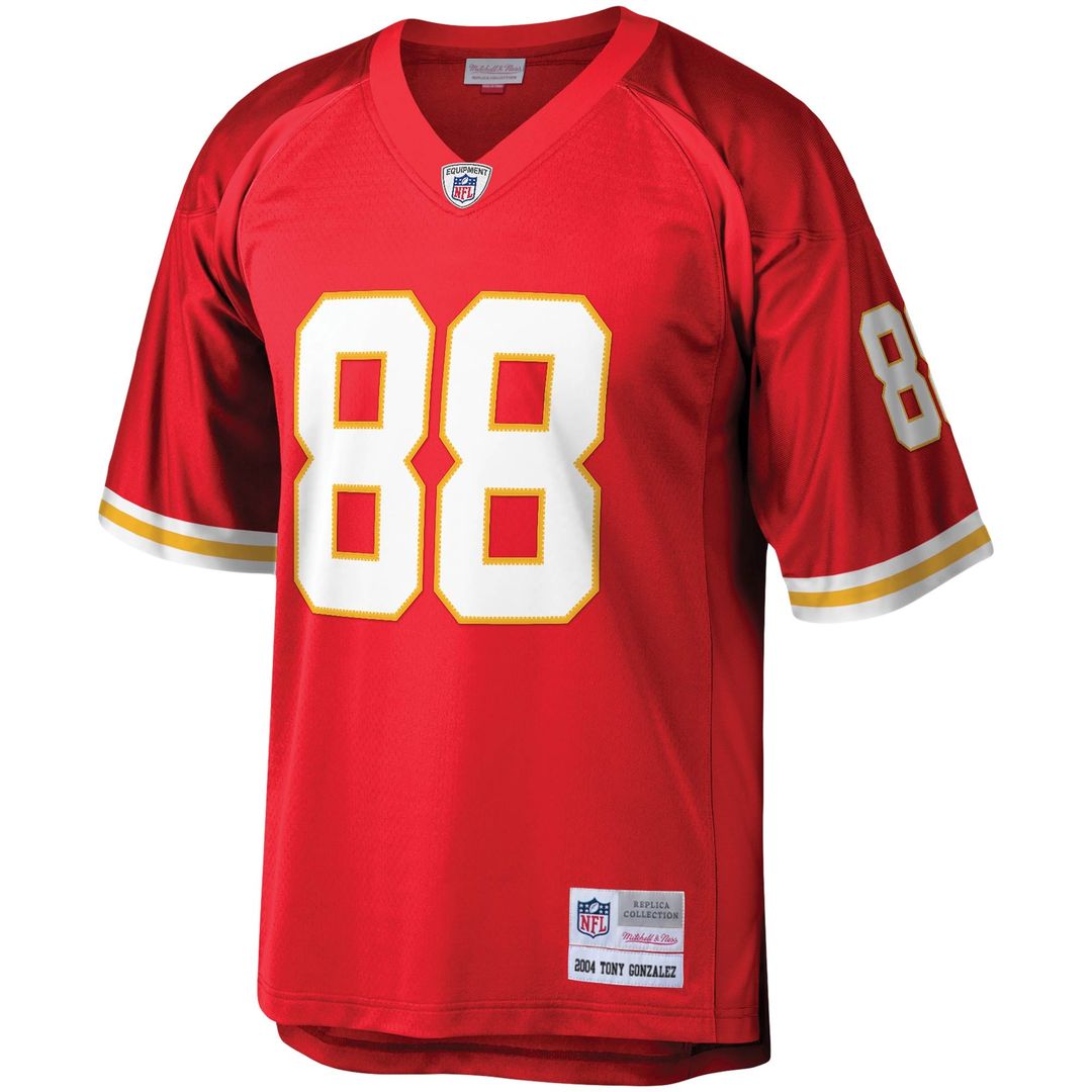 Tony Gonzalez Kansas City Chiefs Red Legacy Replica Jersey