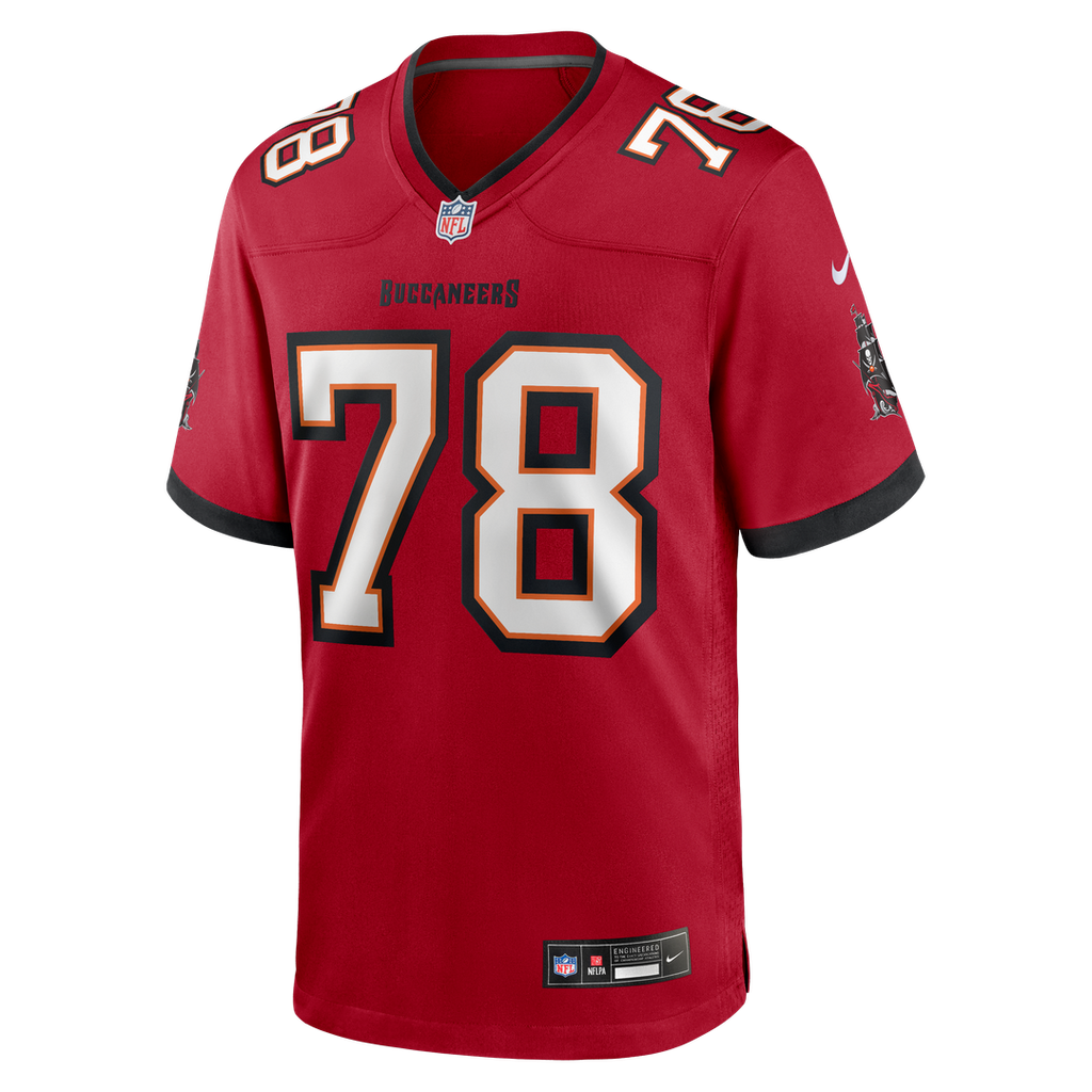 Tristan Wirfs Tampa Bay Buccaneers Orange Alternate Game Jersey
