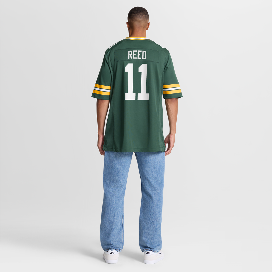 Jayden Reed Green Bay Packers Green Game Jersey