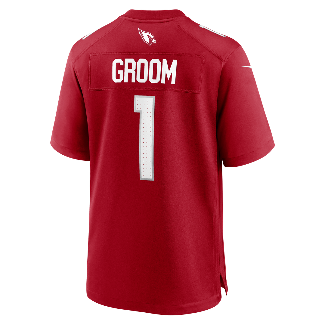 Arizona Cardinals Number 1 Groom Cardinal Game Jersey