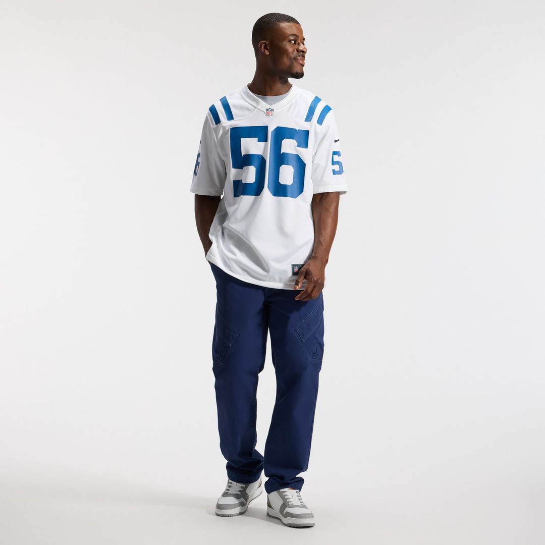 Quenton Nelson Indianapolis Colts White Game Player Jersey