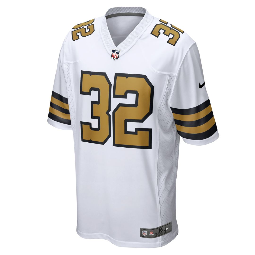 Tyrann Mathieu New Orleans Saints White Alternate Game Jersey