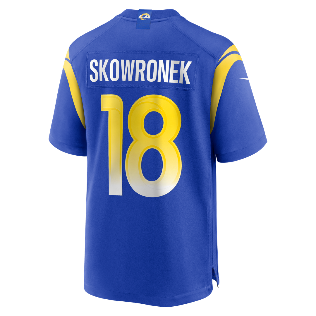 Ben Skowronek Los Angeles Rams Royal Game Jersey