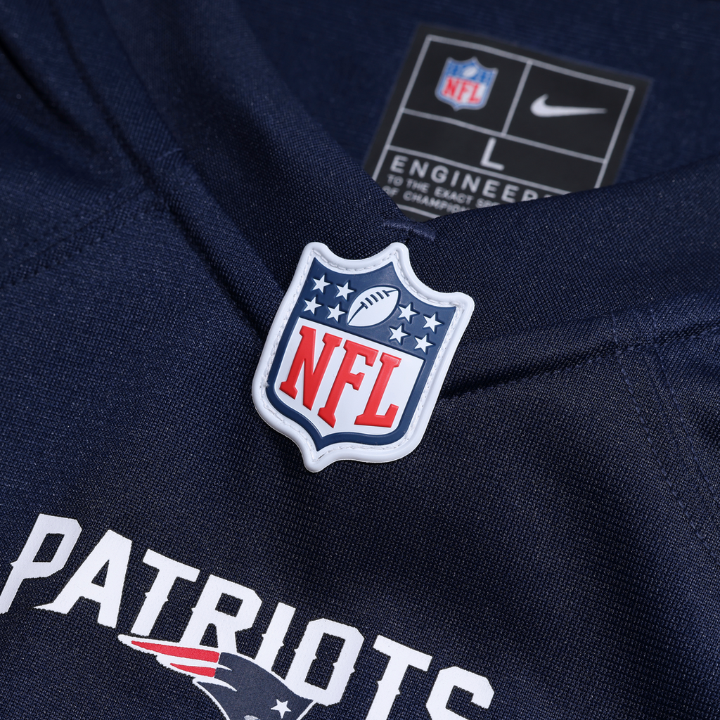 Romeo Doubs New England Patriots Navy Game Jersey