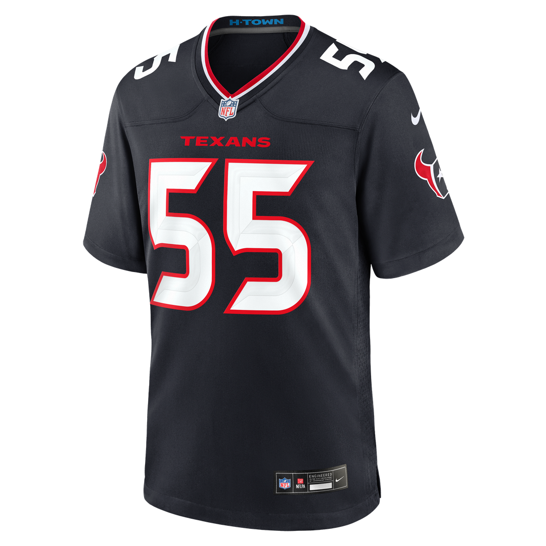 Danielle Hunter Houston Texans Navy Team Game Jersey