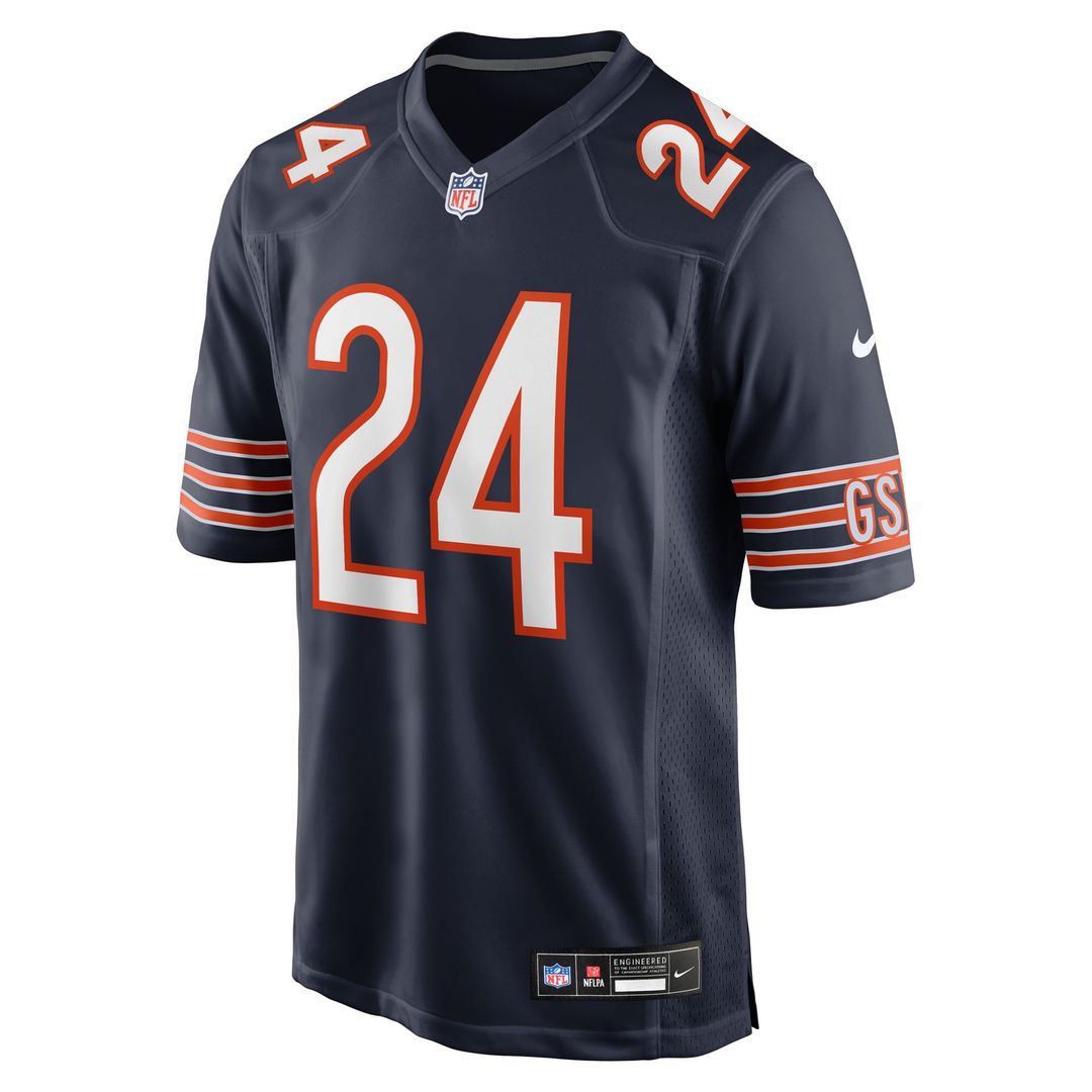 Nick McCloud Chicago Bears Navy Team Game Jersey