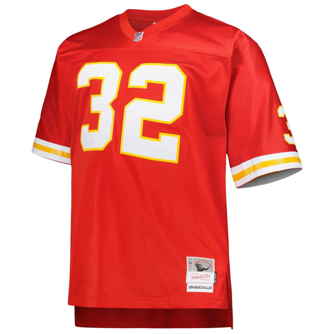 Marcus Allen Kansas City Chiefs Red Big & Tall 1994 Retired Player Replica Jersey