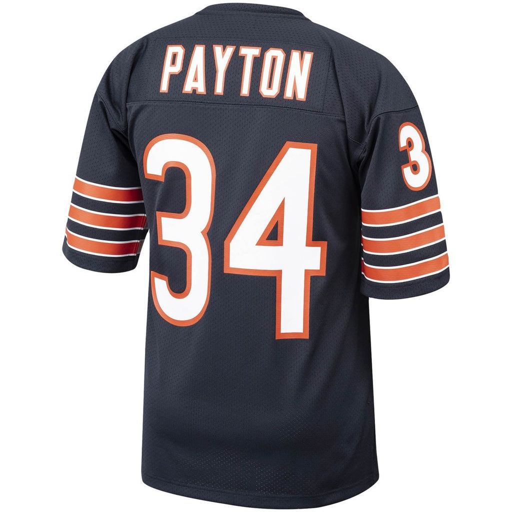 Walter Payton Chicago Bears 1985 Navy Authentic Throwback Retired Player Jersey