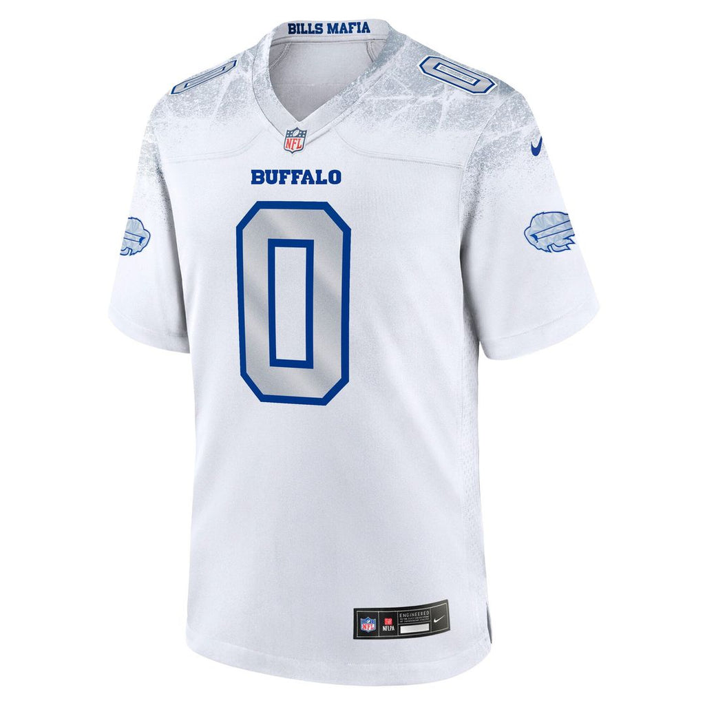 Keon Coleman Buffalo Bills White Rivalries Collection Game Jersey