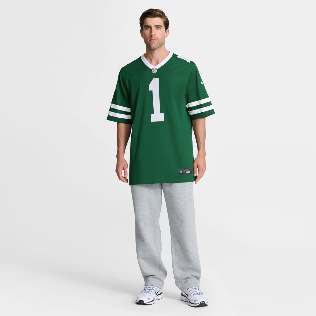 Ahmad Sauce Gardner New York Jets Legacy Green Game Jersey