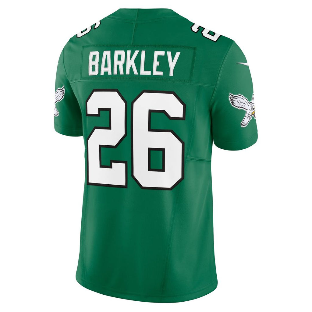 Saquon Barkley Philadelphia Eagles Midnight Green Vapor F.U.S.E. Limited Jersey