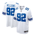 Quinnen Williams Dallas Cowboys White Game Jersey
