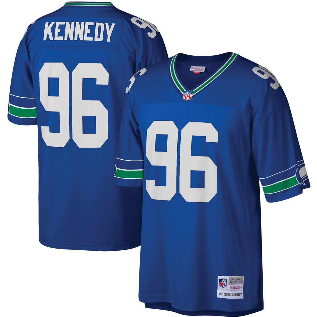 Cortez Kennedy Seattle Seahawks Royal Legacy Replica Jersey