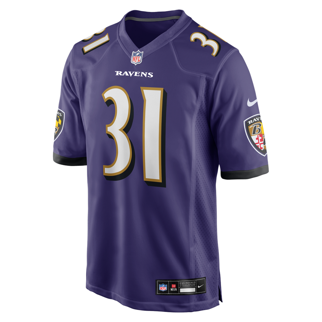 Jamal Lewis Baltimore Ravens Purple Game Retired Player Jersey