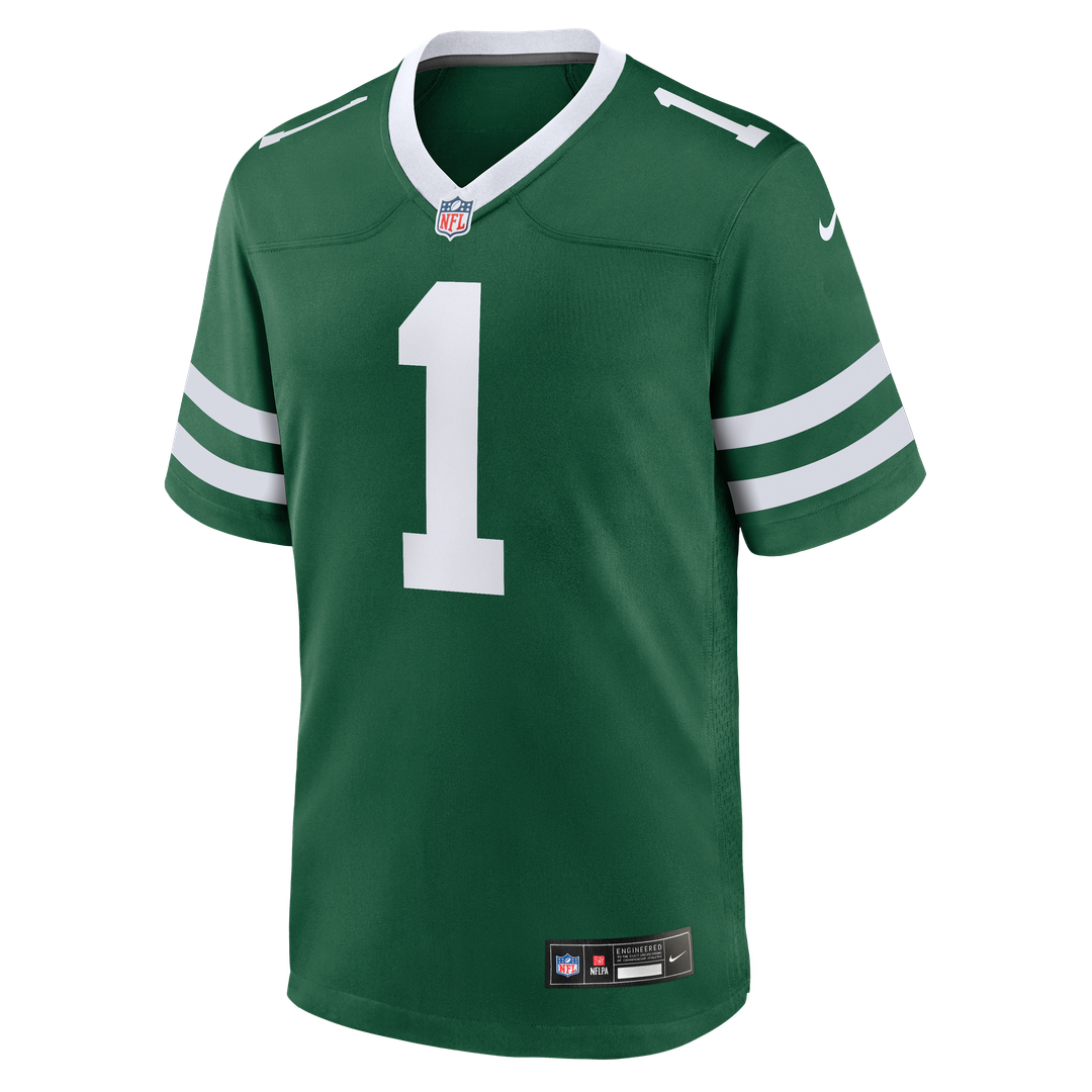 David Bailey New York Jets Green Team Game Jersey
